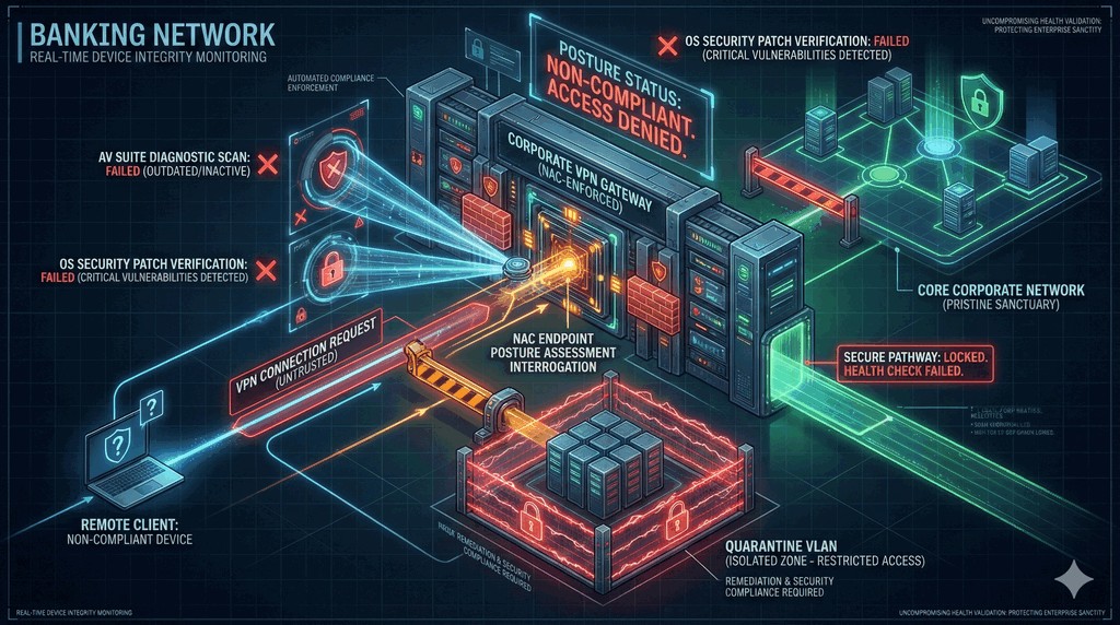 Działanie systemu NAC