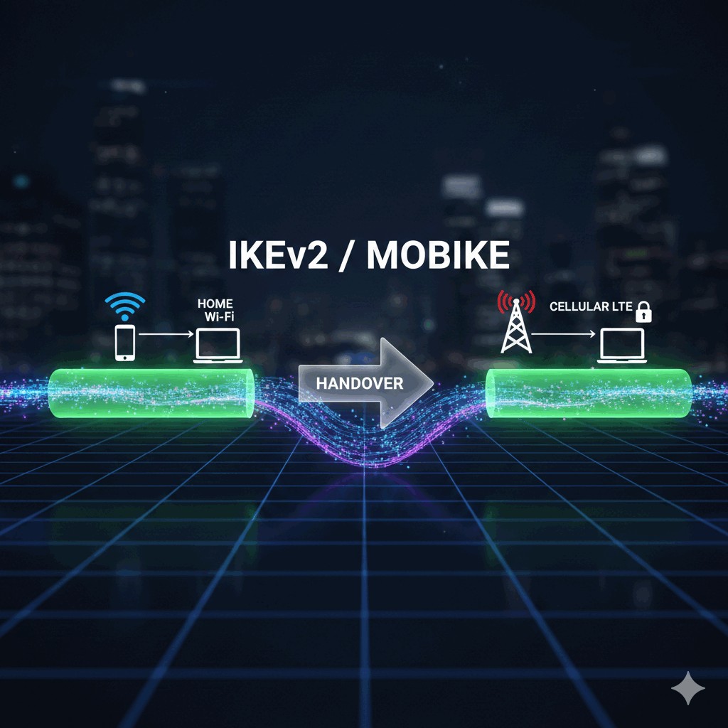 Schemat IKEv2 MOBIKE